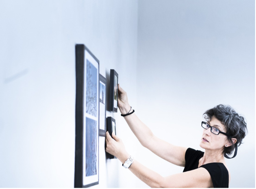 Alberta Pellacani. allestimento MOSTRA PROMESSA